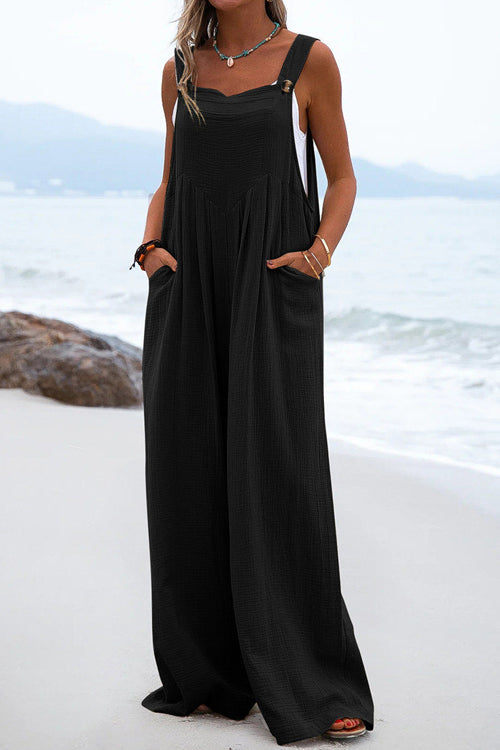 Salopette Bohème Dame Sophia – Løs og luftig passform med komfortable spaghettistropper