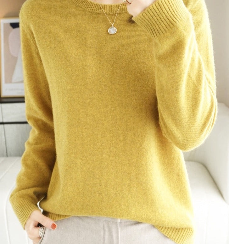 Litzy Pull Femme – Elegant & Komfortabel Strik i Tidløs Moderne Stil