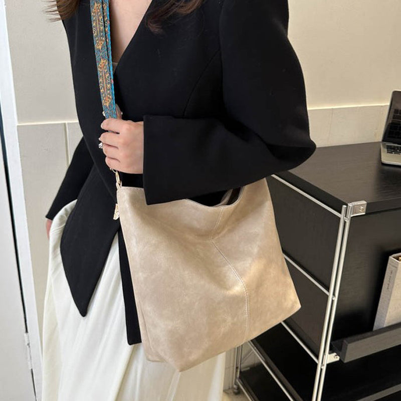 Sac Bandoulière Femme Wanda – Sac Élégant en PU avec Fermeture Éclair & Format Compact Quotidien