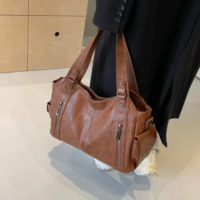 Dakota Sac Bandoulière Femme – Geantă de piele elegantă cu curea reglabilă și design spațios