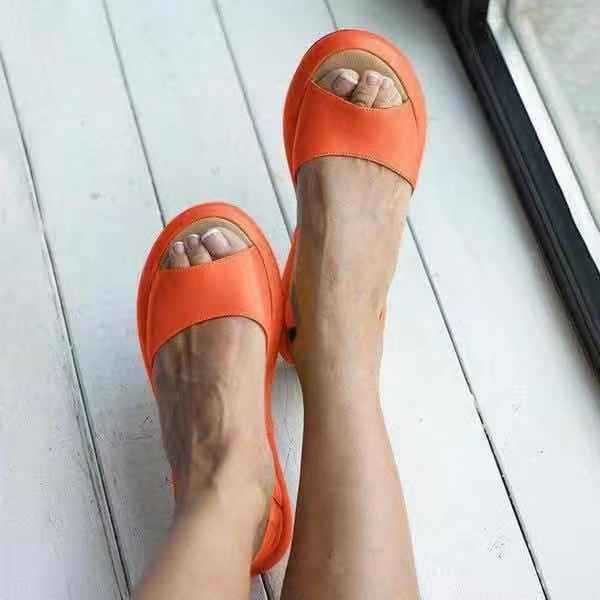 Kaylani Ballerines Slingback Femme – Pohodlné otevřené boty na nazutí a prodyšné