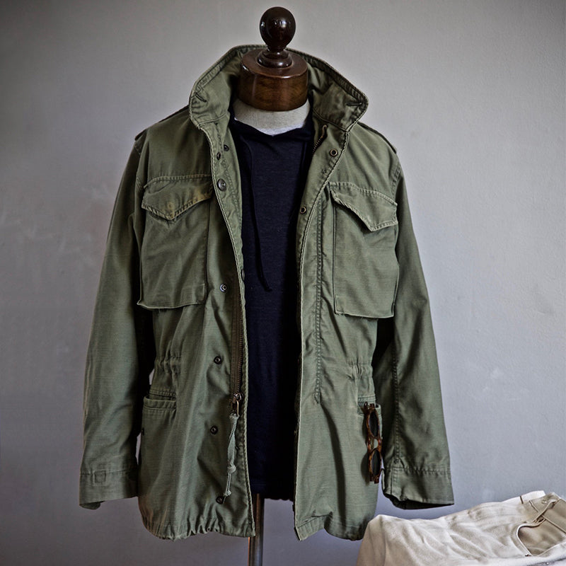 Lance Veste Homme M-65 Field – Style Militaire Vintage & Fonctionnalité Polyvalente