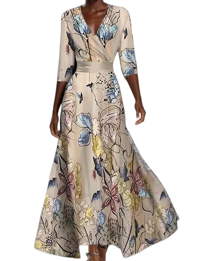 Tessa Robe Femme – Robe Été Élégante, Coupe Fluide & Style Boho Polyvalent