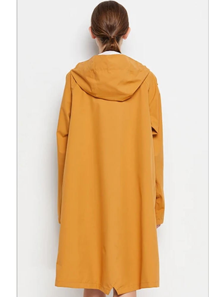 Malia Veste Femme Imperméable – Légère Coupe-Vent avec Capuche Ajustable & Poches Pratiques