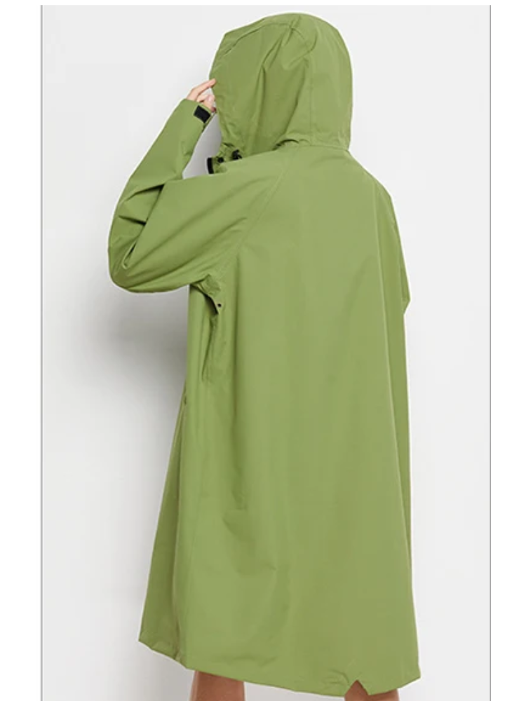 Malia Veste Femme Imperméable – Légère Coupe-Vent avec Capuche Ajustable & Poches Pratiques