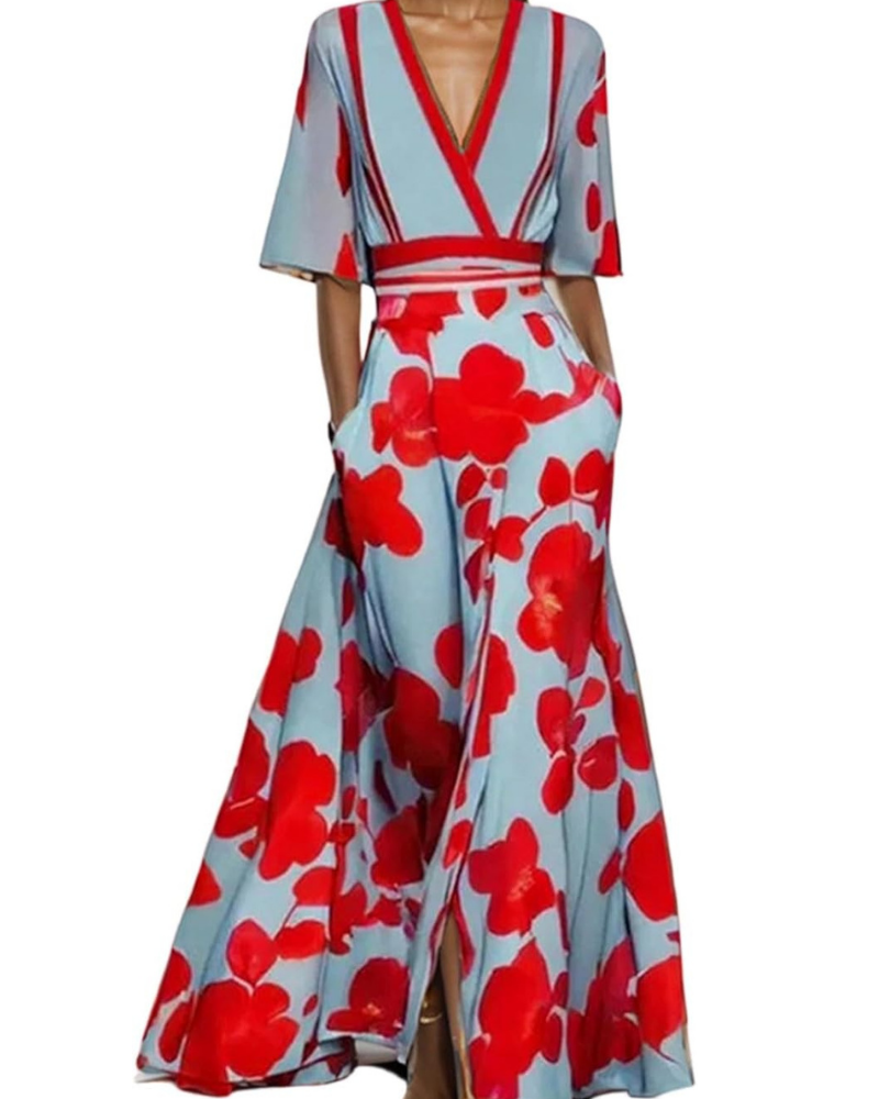Tessa Robe Femme – Robe Été Élégante, Coupe Fluide & Style Boho Polyvalent