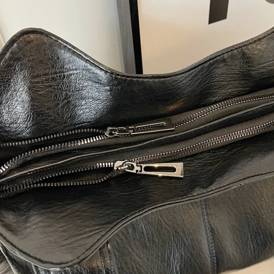 Dakota Sac Bandoulière Femme – Geantă de piele elegantă cu curea reglabilă și design spațios