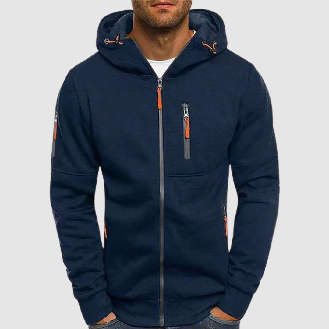 Jaron Hoodie Homme – Sweat à Capuche en Coton Confortable & Polyvalent au Style Moderne