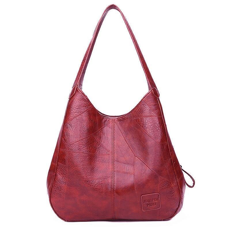 Alice Sac Vintage Femme – Elegant Handbag in Faux Leather with Large Space & High-End Finishes