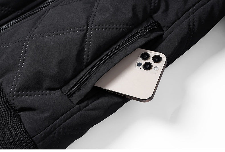 Dane Veste Matelassée pour Homme – Doublure douce avec fermeture zippée et poches pratiques