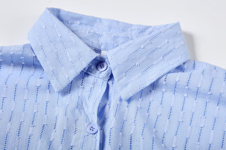 Aaliyah Sommerantrekk for Dame – Lett Bomullssett med Topp og Shorts i Avslappet Stil