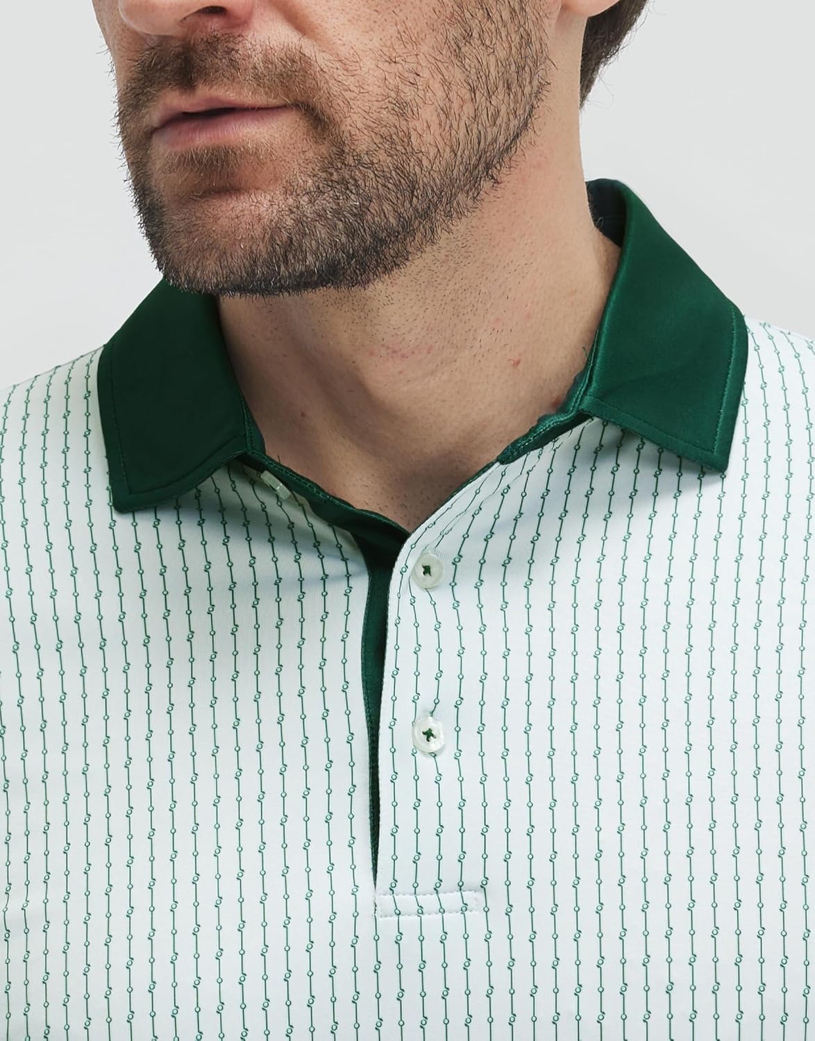 Victor Polo Homme – Pánske golfové polo s potlačou, priedušné UPF30+ a rýchloschnúce