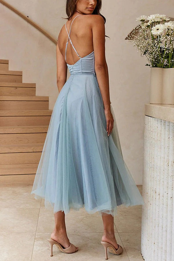 Ariana Maxi Ruha Nőknek – Elegáns Hosszú Nyári Ujjatlan Ruha Kerek Nyakkivágással
