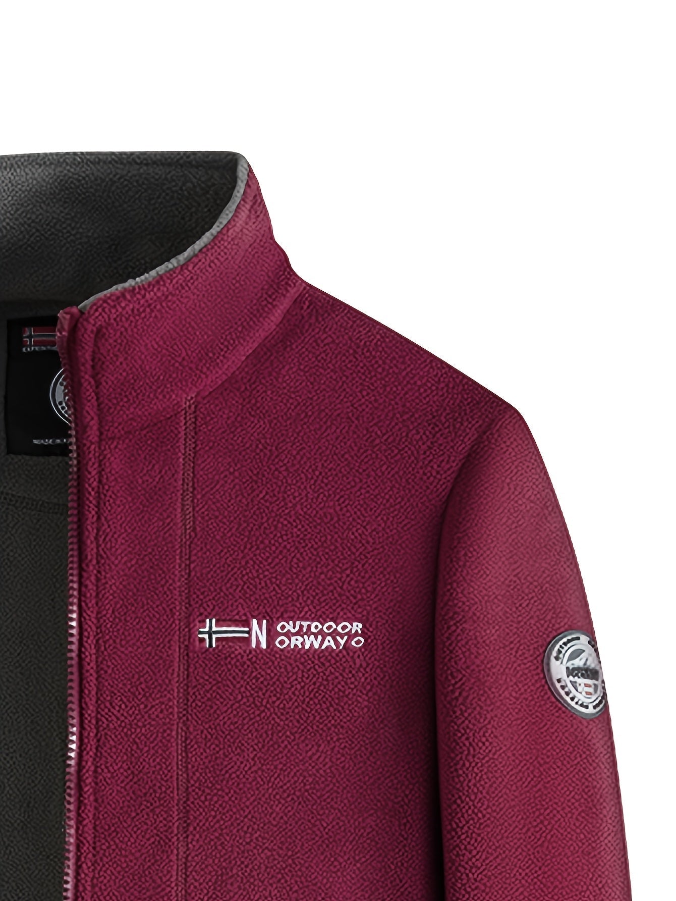 Julius Veste Πολαίρ Εξωτερικού Χώρου Ανδρική – Απαλή, Ζεστή & Ελαφριά με Προστατευτικό Γιακά