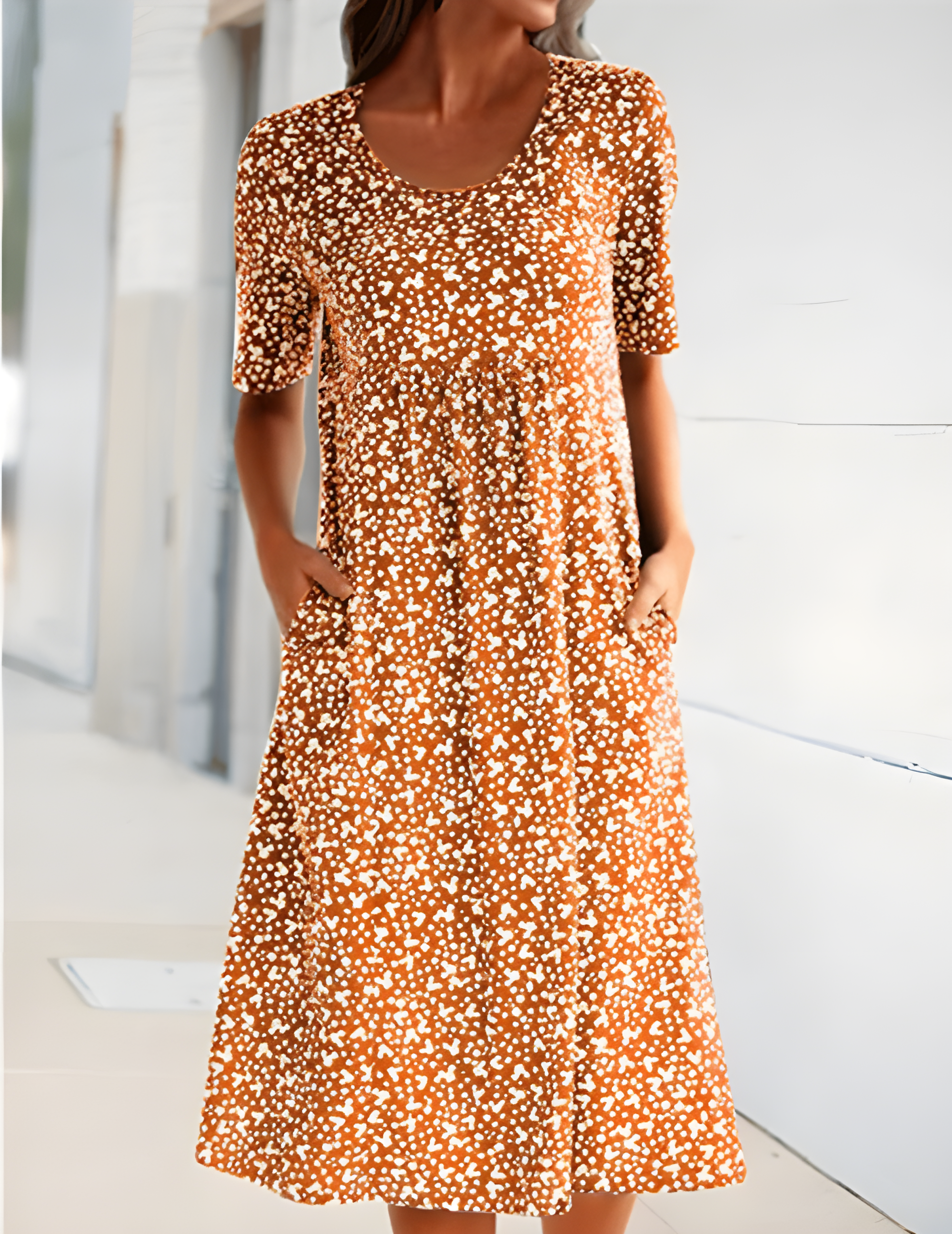 Sophie Robe d’Été Femme – Lehká látka & elegantní design pro horké období