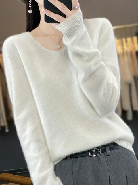 Lily Pull Női – Elegáns Kötött Puha és Kényelmes Keverék Hosszú Ujjú
