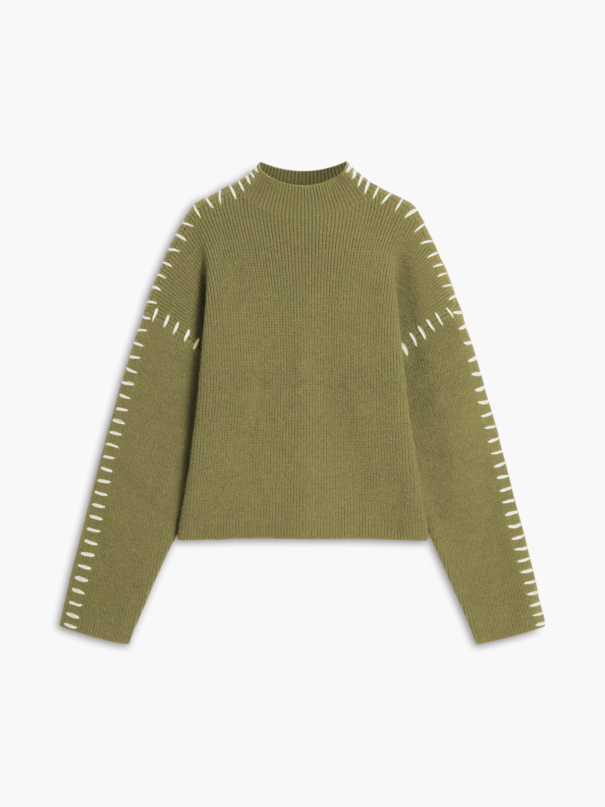 Kayla Pull Femme – Oversize svetr s vysokým límcem z měkké pleteniny, elegantní a pohodlný