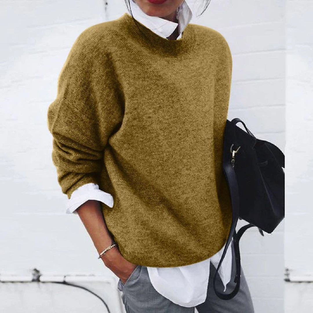 Ella Pull Femme – Μαλακό Φούτερ με Μακριά Μανίκια & Χαλαρή Γραμμή για Κρύες Μέρες