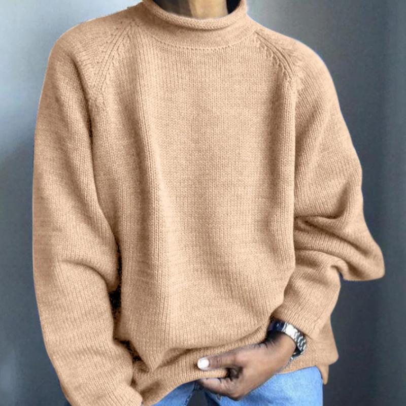 Bobby Pull Heren – Effen Comfortabele & Elegante Trui voor een Moderne Dagelijkse Stijl