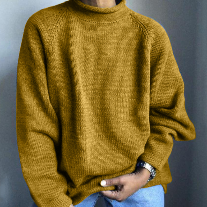 Bobby Pull Heren – Effen Comfortabele & Elegante Trui voor een Moderne Dagelijkse Stijl