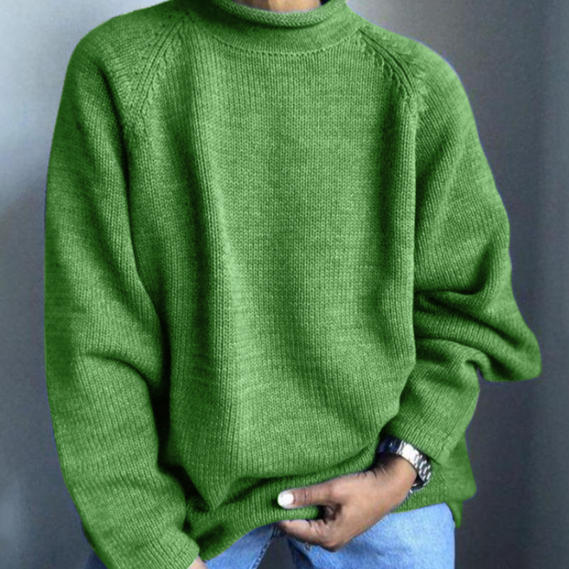 Bobby Pull Heren – Effen Comfortabele & Elegante Trui voor een Moderne Dagelijkse Stijl