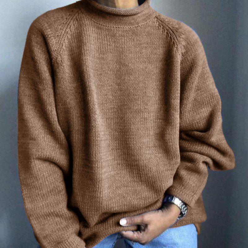 Bobby Pull Heren – Effen Comfortabele & Elegante Trui voor een Moderne Dagelijkse Stijl