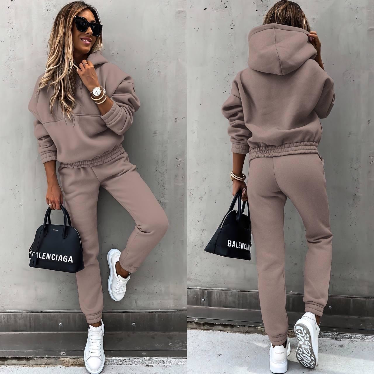 Elane Ensemble Jogging Ženy – Pohodlí Měkké & Moderní Styl pro Každodenní Odpočinek