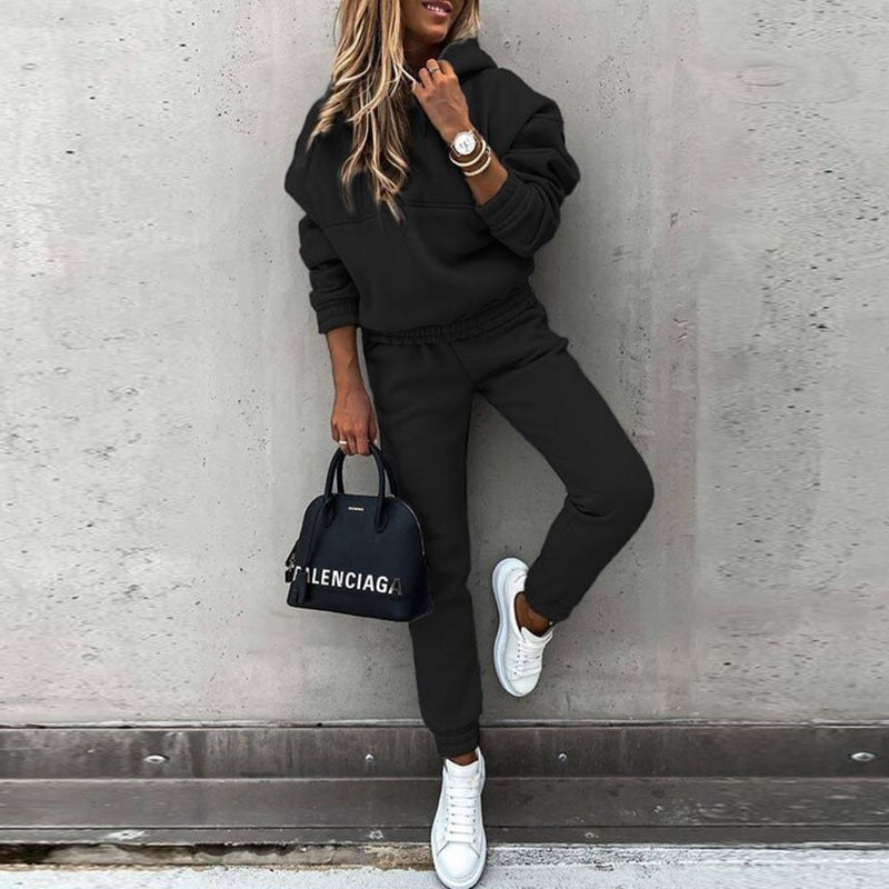 Elane Ensemble Jogging Ženy – Pohodlí Měkké & Moderní Styl pro Každodenní Odpočinek