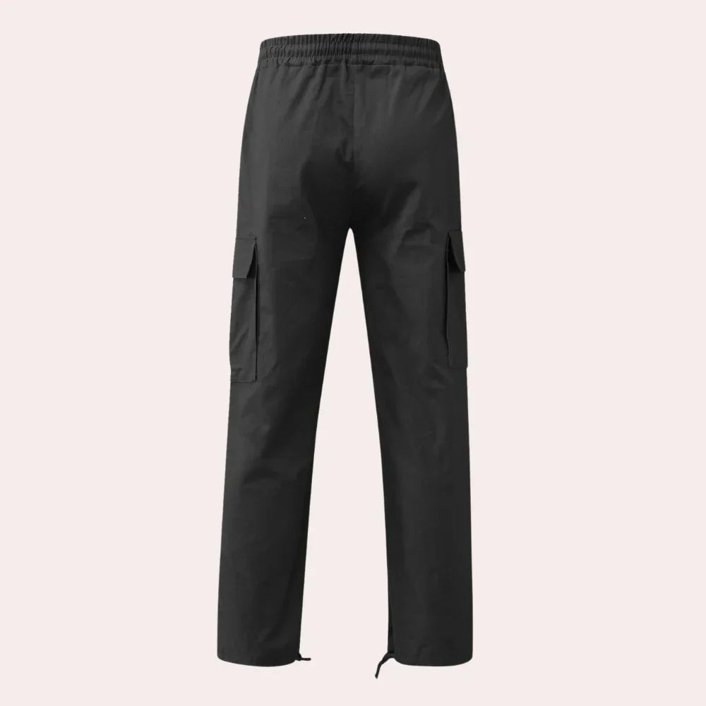 James Pantalon Cargo Homme – Robuste Outdoor-Hose mit Taschen & elastischem Bund