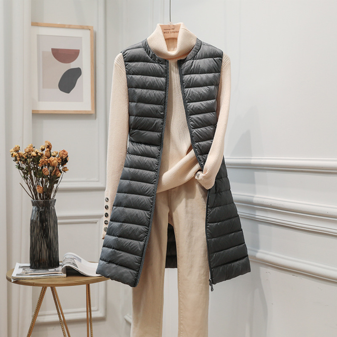 Premier Veste Femme – Ultraleichte ärmellose Daunenjacke & ideal für den Frühling