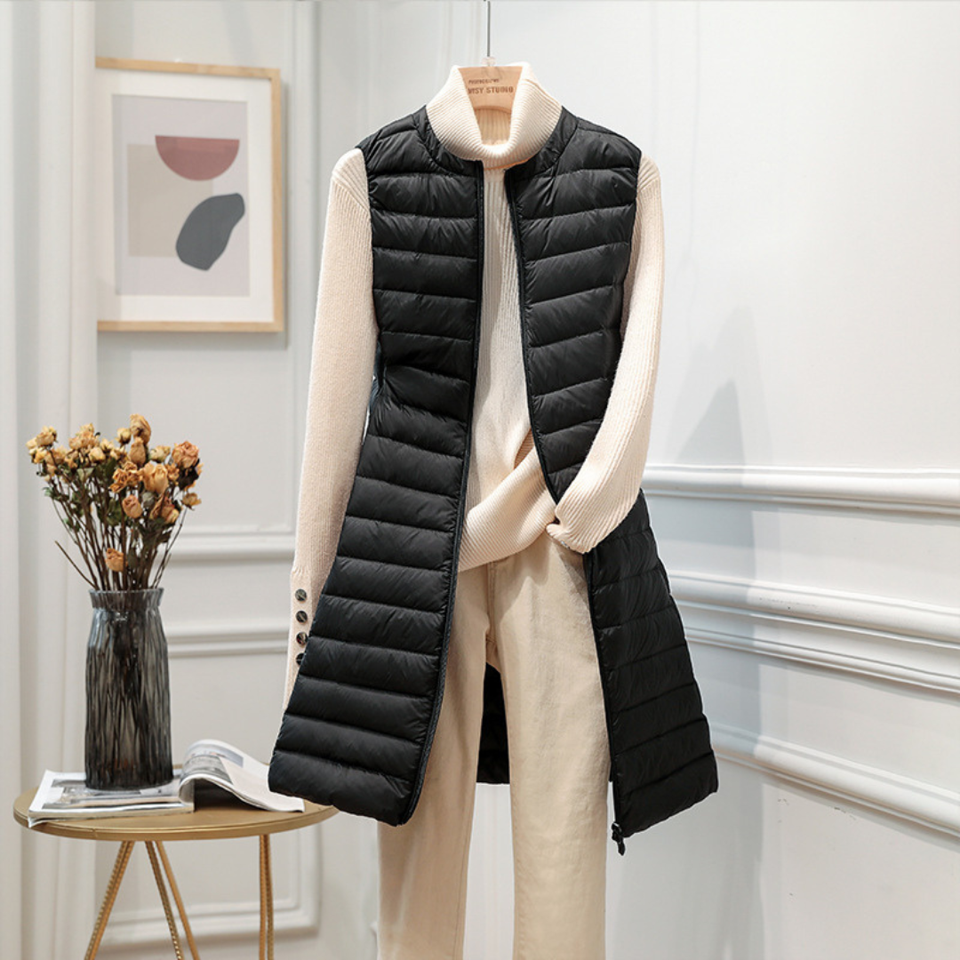 Premier Veste Femme – Ultraleichte ärmellose Daunenjacke & ideal für den Frühling