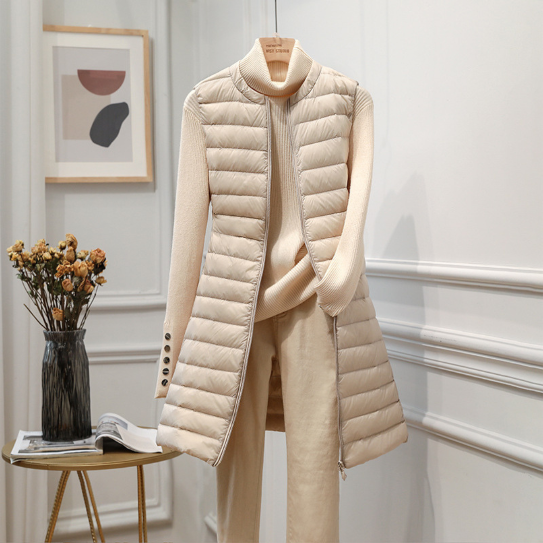 Premier Veste Femme – Ultraleichte ärmellose Daunenjacke & ideal für den Frühling