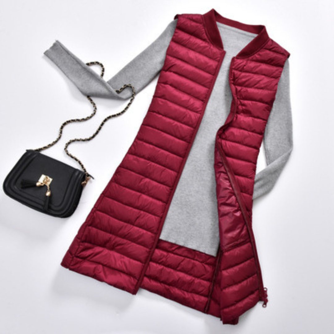 Premier Veste Femme – Ultraleichte ärmellose Daunenjacke & ideal für den Frühling