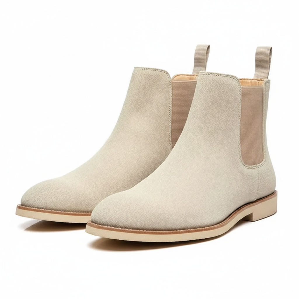 Stivali Cary Uomo in Camoscio – Eleganti, Minimalisti e Confortevoli per Tutti i Giorni