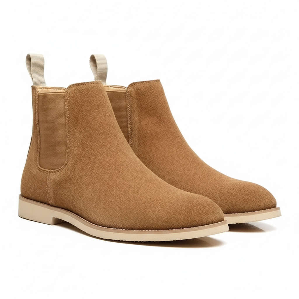Cary Boots Homme en Daim – Élégantes, Minimalistes & Confort Quotidien