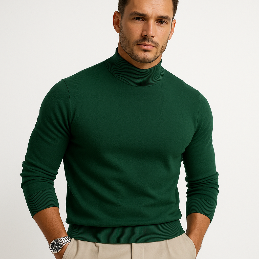 Leonardo Rollkragenpullover für Herren – Weiche Premium-Strickware im modernen und eleganten Stil