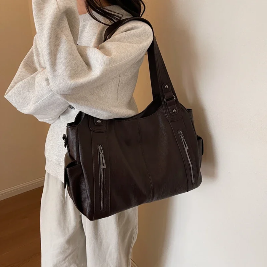 Ellie Sac à Épaule Femme – Tendance et Pratique avec Grand Espace et Design Chic