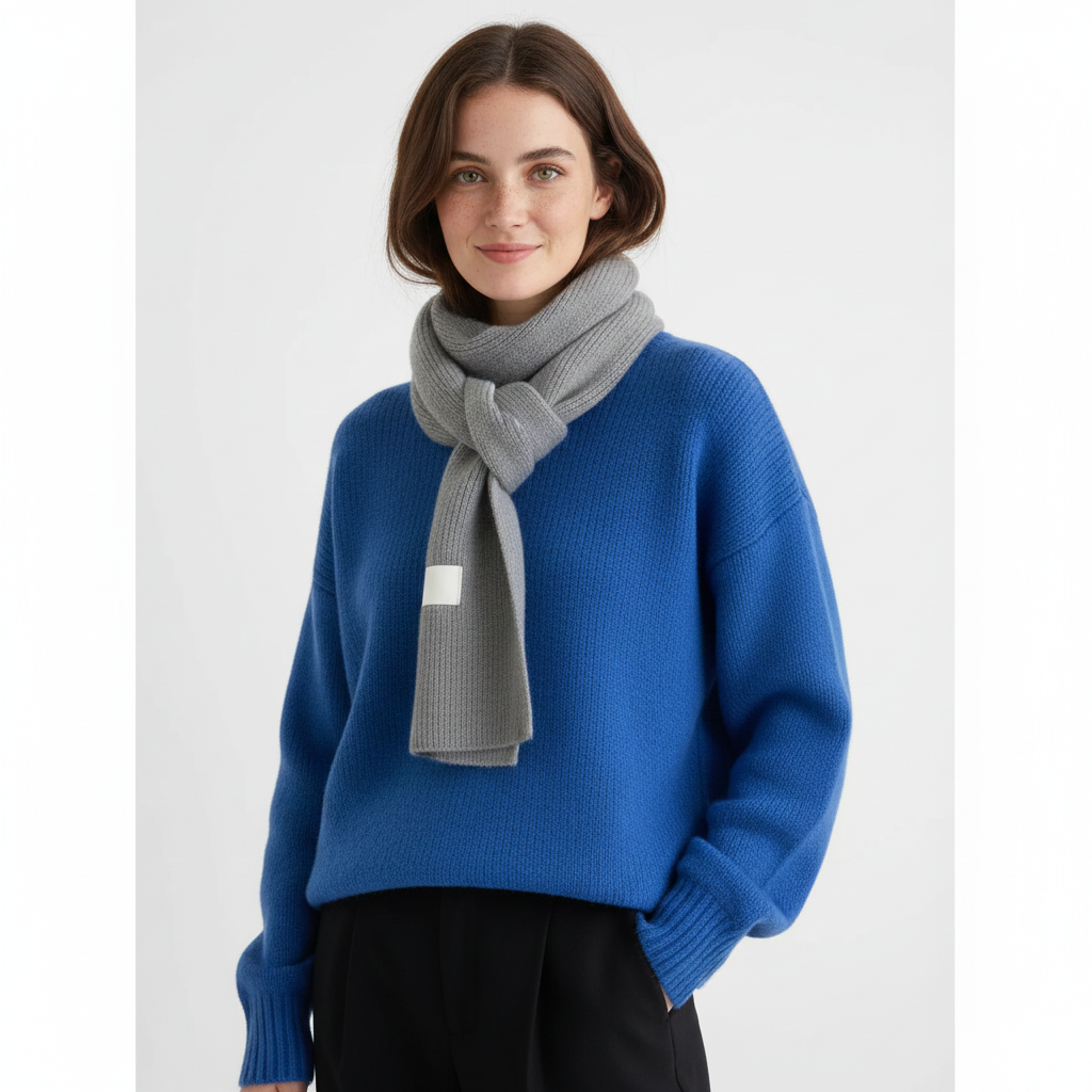 Emgie Oversize Dame Trøje – Ultra-Blød Strik, Afslappet Pasform & Elegant Stil