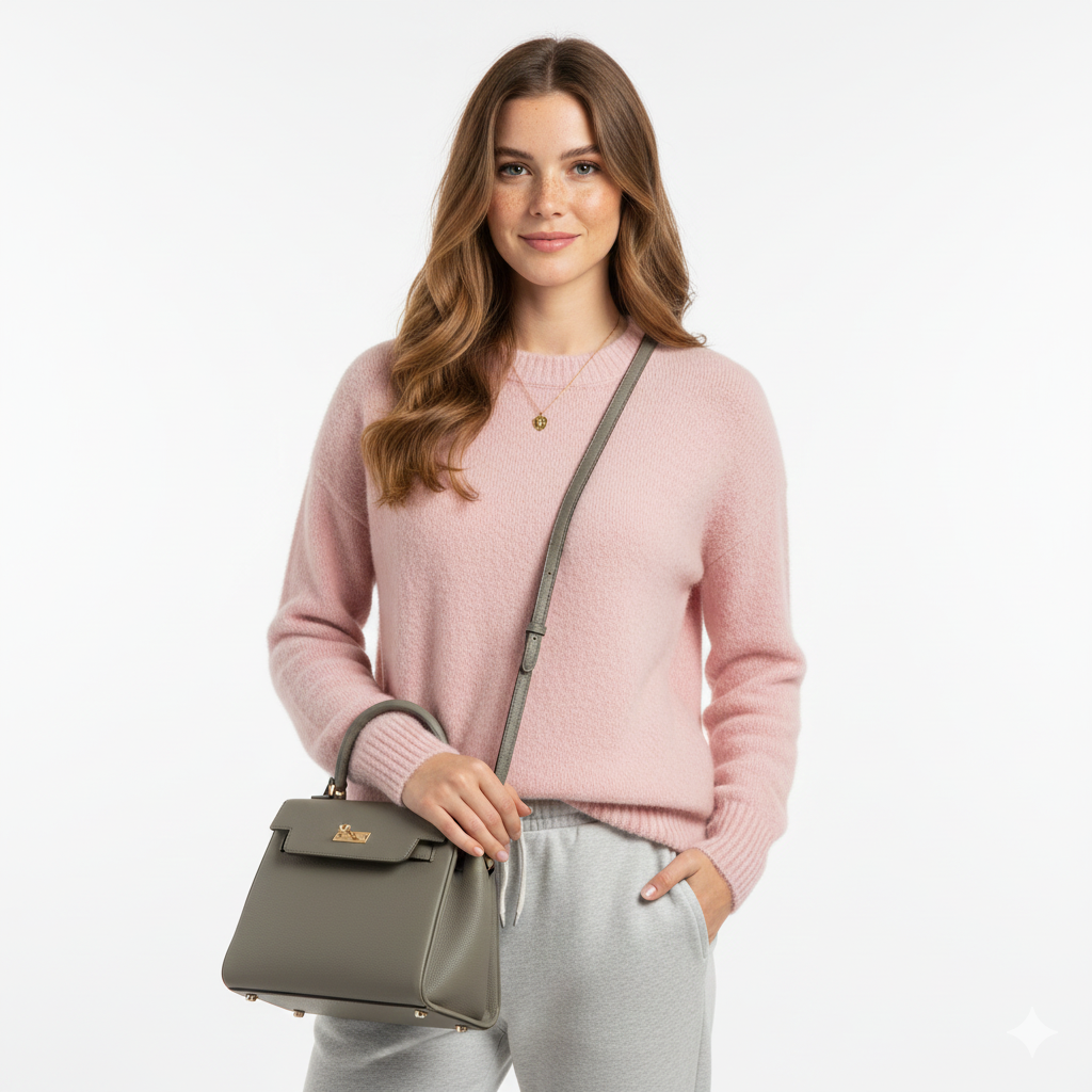 Emgie Oversize Dame Trøje – Ultra-Blød Strik, Afslappet Pasform & Elegant Stil