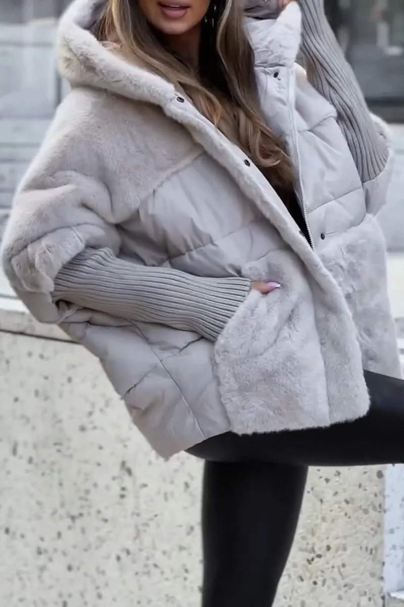 Amara Veste Femme Hiver – Chaude, Confortable et Design Multicolore Tendance