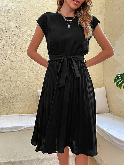 Feline Robe d’Été Élégante – Robe Légère et Féminine avec Coupe Fluide et Détails Raffinés