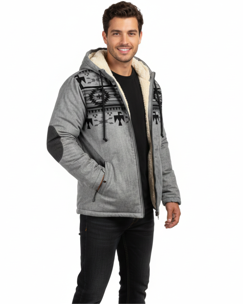 Dan Kurtka Zimowa Męska – Lekka Izolowana Parka z Kapturem i Ochroną Przed Niepogodą