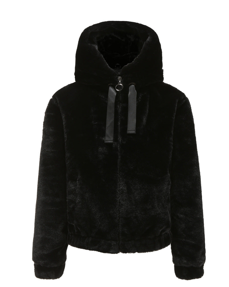 Emmaru Women's Teddy Hoodie Jacket – Warm Fleece Coat Comfortable Fit & Trendy Look