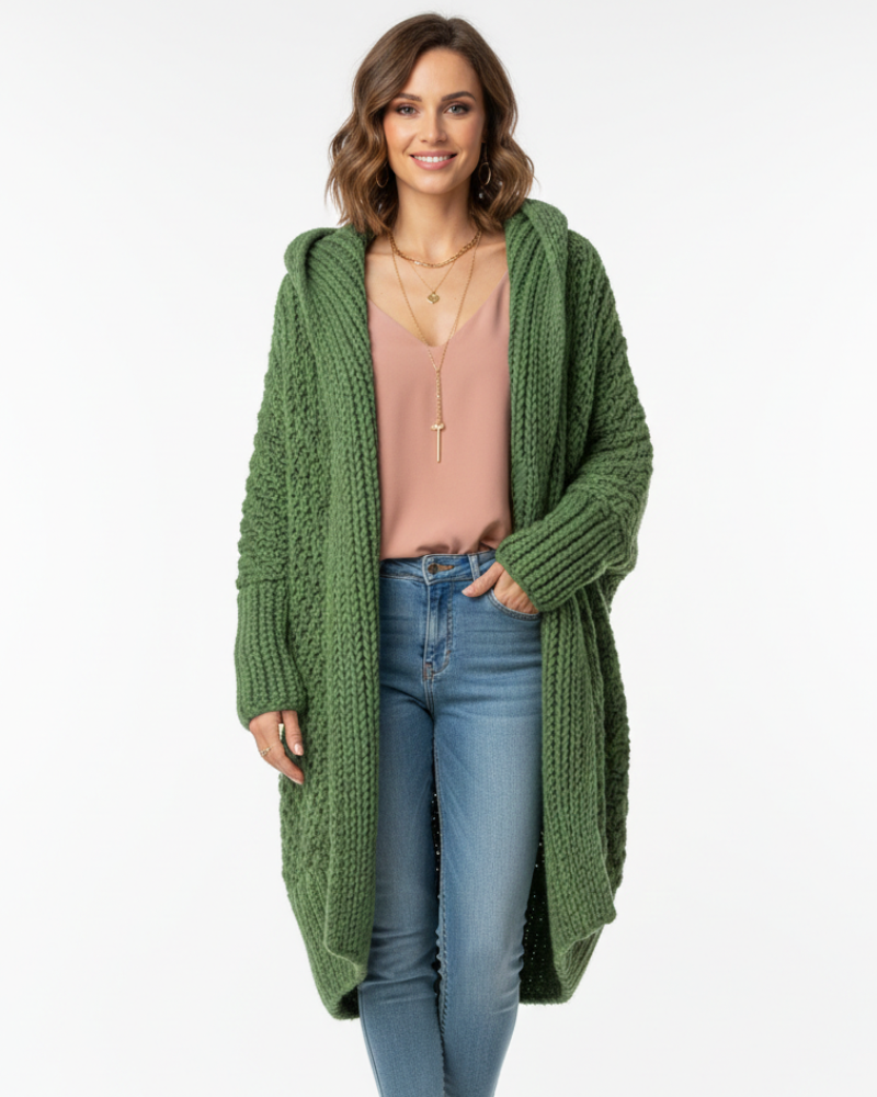 Nora Cardigan til Kvinder – Elegant og Varm Vest med Moderne og Alsidigt Design