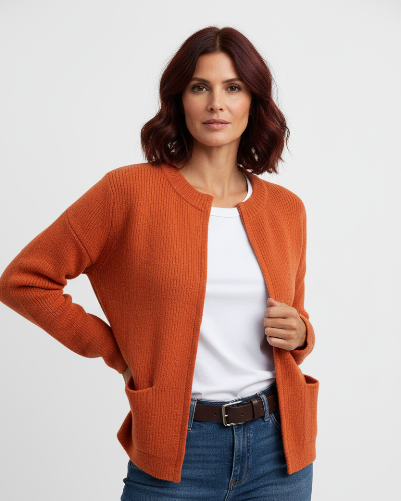 Layla Kamizelka Damska – Miękka Kurtka na Zamek z Komfortowym Krojem i Wszechstronnym Stylem