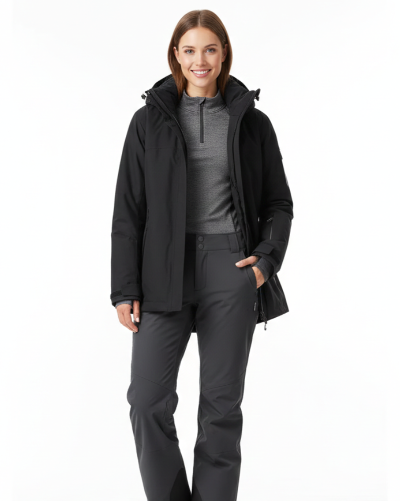 Casey naisten talvitakki vedenpitävä – lämmin fleecevuori ja muotoiltu leikkaus