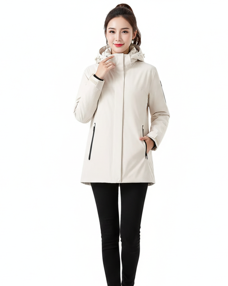 Casey naisten talvitakki vedenpitävä – lämmin fleecevuori ja muotoiltu leikkaus