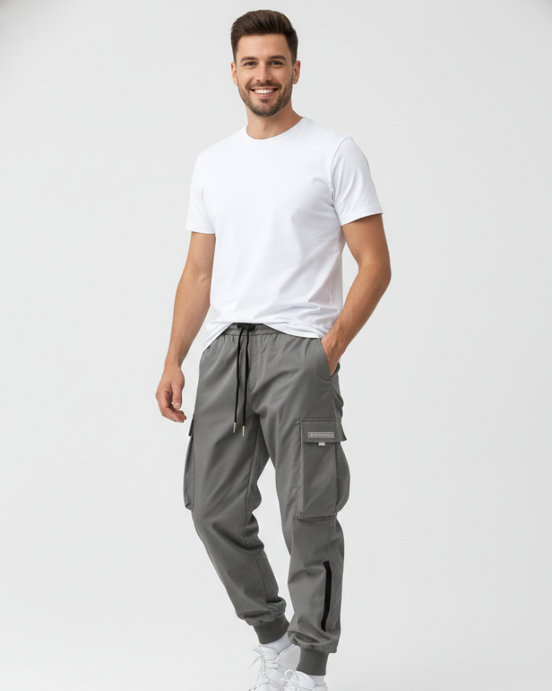 Davis Jogger Cargo Ανδρικό – Άνετο Casual Παντελόνι με Πλαϊνές Τσέπες