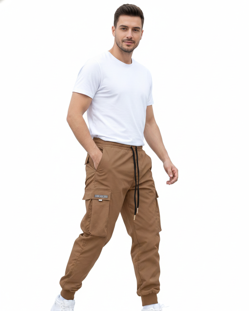 Davis Jogger Cargo Ανδρικό – Άνετο Casual Παντελόνι με Πλαϊνές Τσέπες
