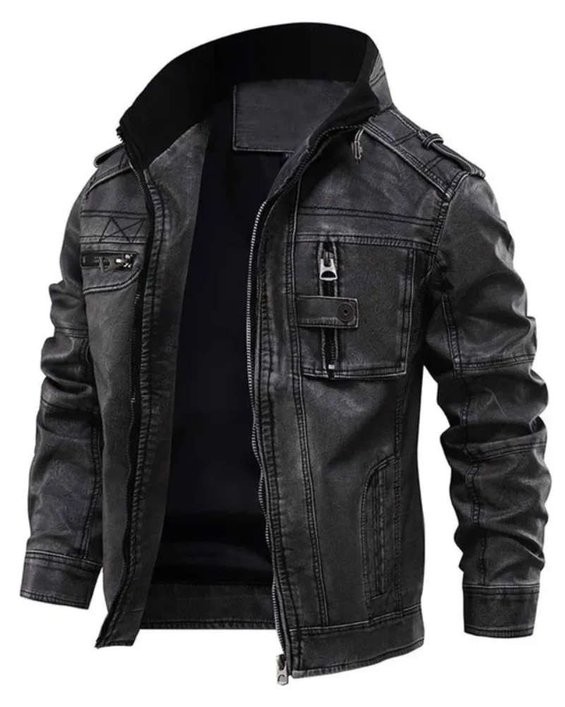 Milet Men's Casual Zipped Jacket – Trendy Modern Jacket with Urban Style